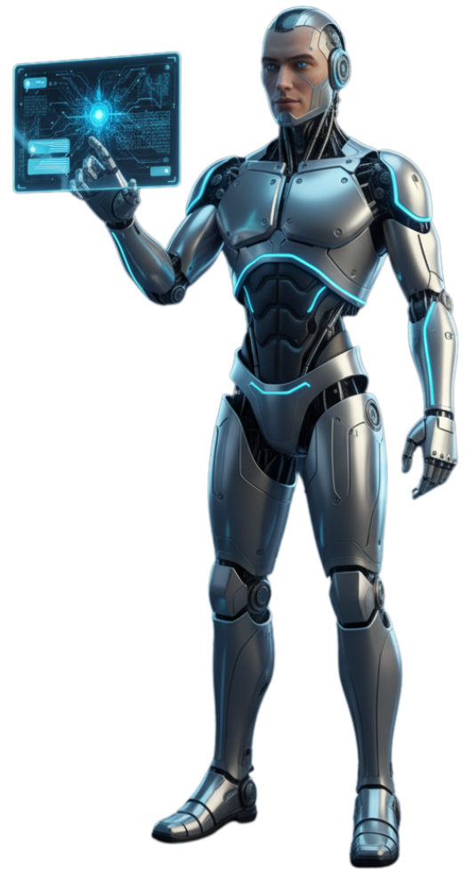 Trickle Tech AI Robot Banner